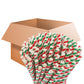 10.000 Papier Strohhalme "Italia" LANG 23 cm