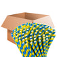 9.000 Papier Strohhalme "Ukraine" LANG 23 cm