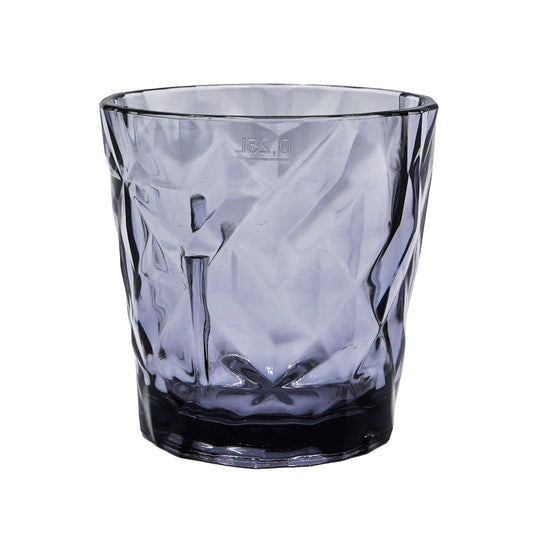 1 Glas Tumbler grau aus Polycarbonat 0,25l