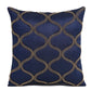 Kissen royal-blau, Handbestickt, 40 x 40 cm | 2 Stück