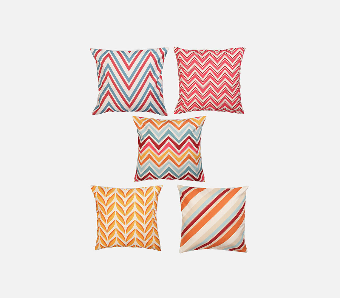 Kissen, Retro 60er, 40 x 40 cm | 5 Stück